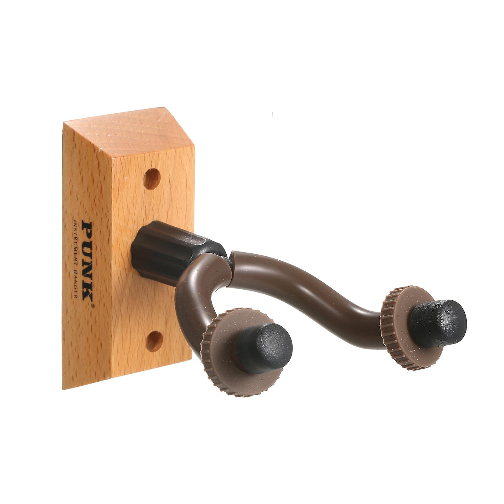 Gh-01 Wieszak na gitarę Drewniany uchwyt na hak do montażu na ścianie Keeper