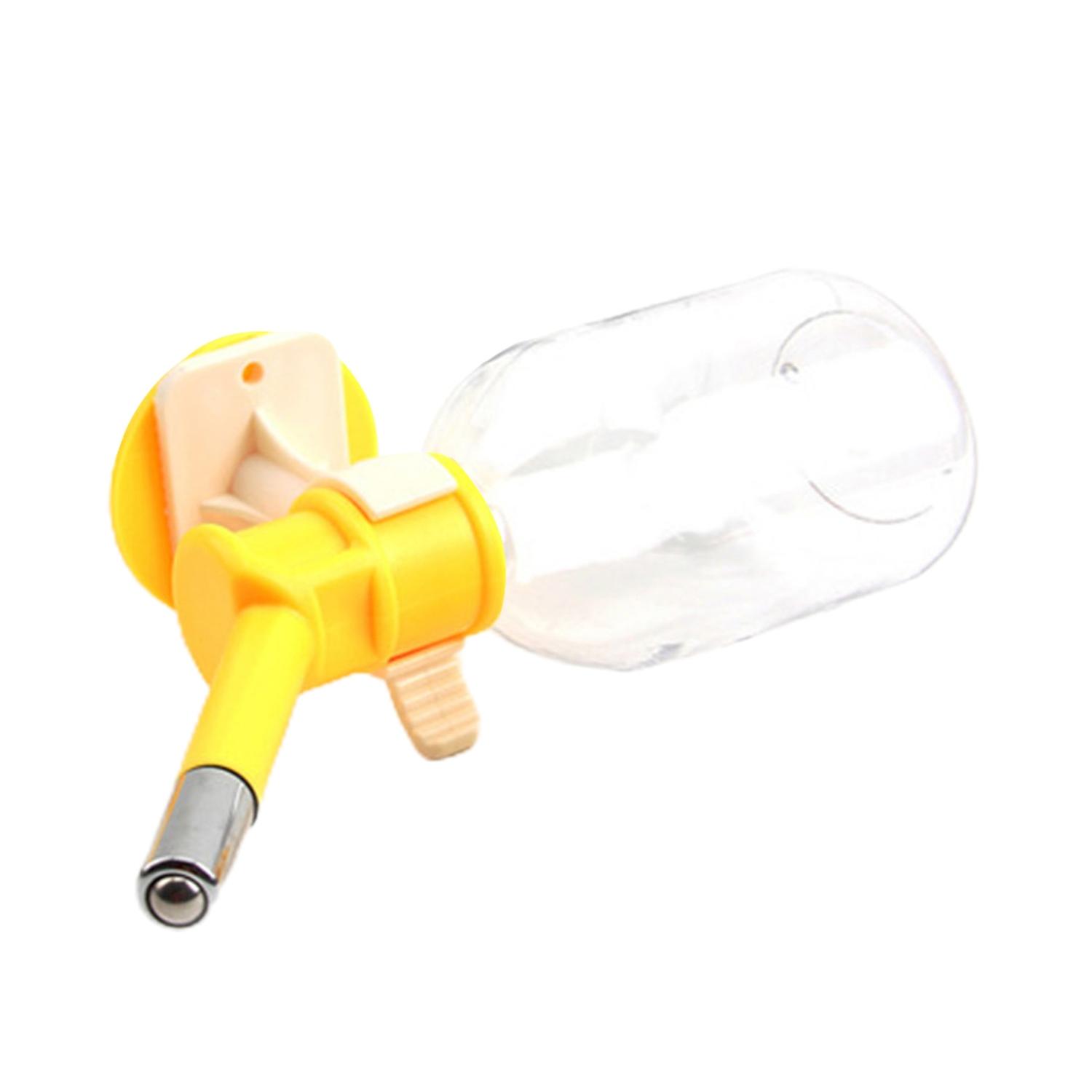 150/250/500ML Hanging Pet Drinker High Capacity Bite Resistant Smooth Edges Drop-resistant Easy to