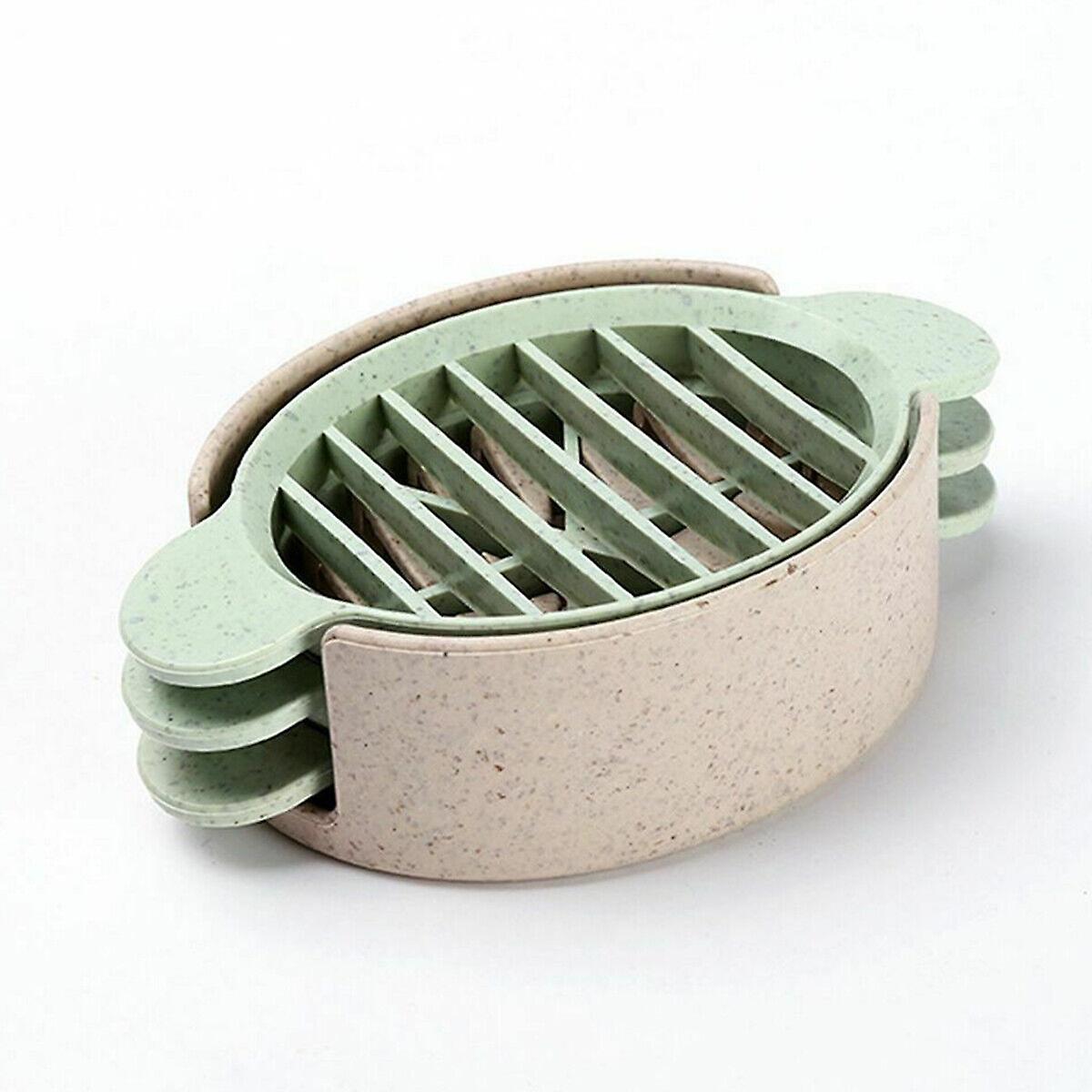 Egg Slicer 3 in 1 Cutter Eggs Section Chopper Kitchen Gadget Multifunctional