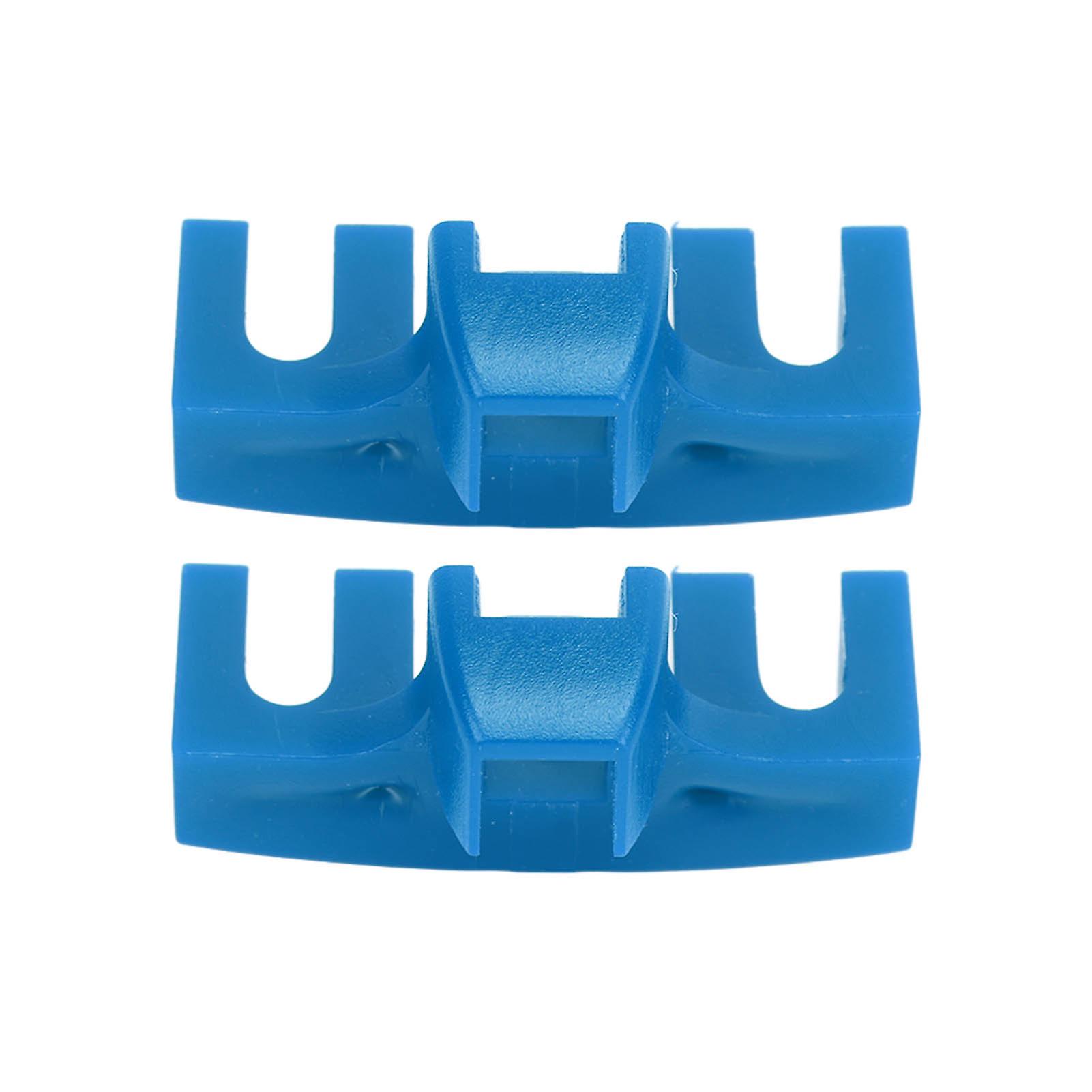 2Pcs Badminton Stringing Racquet Load Spreader Badminton Tennis Racquet Pulling Machine Threading Accessories High Loaded Spreader Protector Blue 