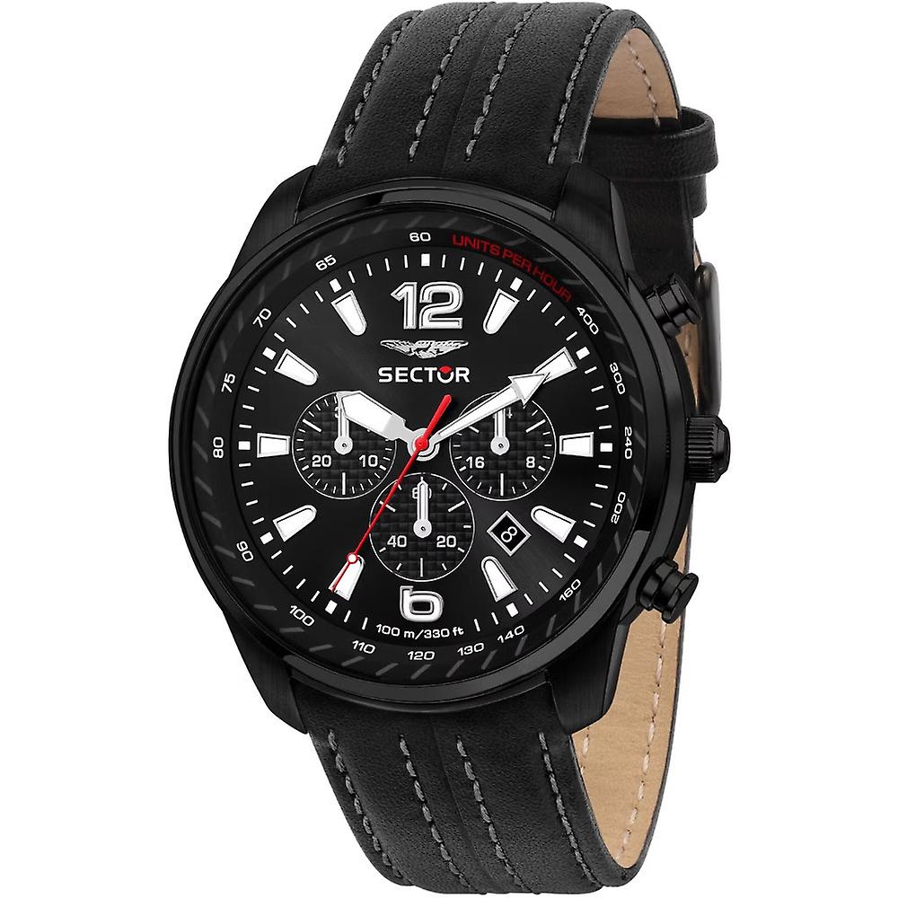 Sector R3271602008 Over-Size Chronograph Men's Watch 48mm 10ATM