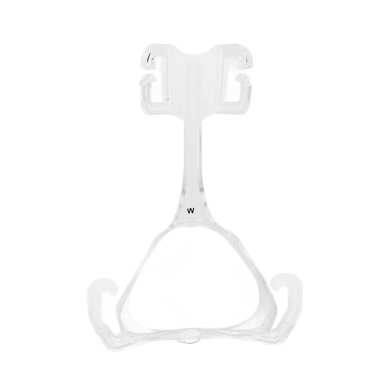 Replacement plastic nasal mask frame, breathing apparatus accessory, for Mirage FX nasal protection.