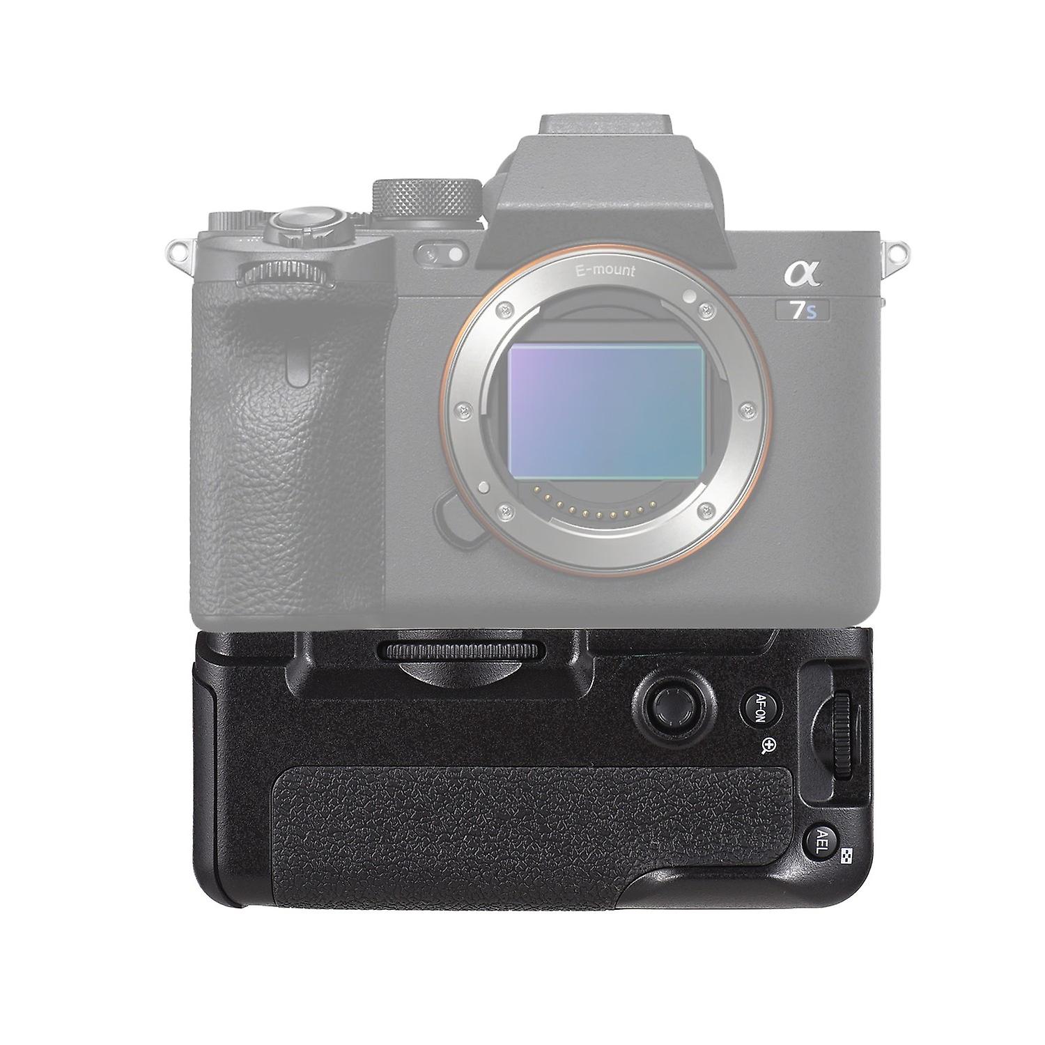 VG-C4EM Vertical Battery Grip Holder with Dual Battery Slots Compatible with Sony A9Ⅱ/ A7R4/ A7M4/ A