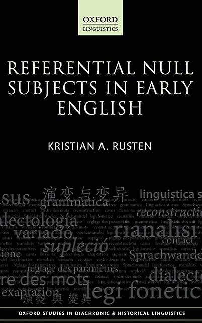 Referential Null Subjects In Early English