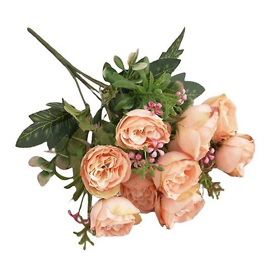 Artificial Flower Weather-resistant Photography Prop Portable Attractive No Withering Peony Artificial Flower for Hotel