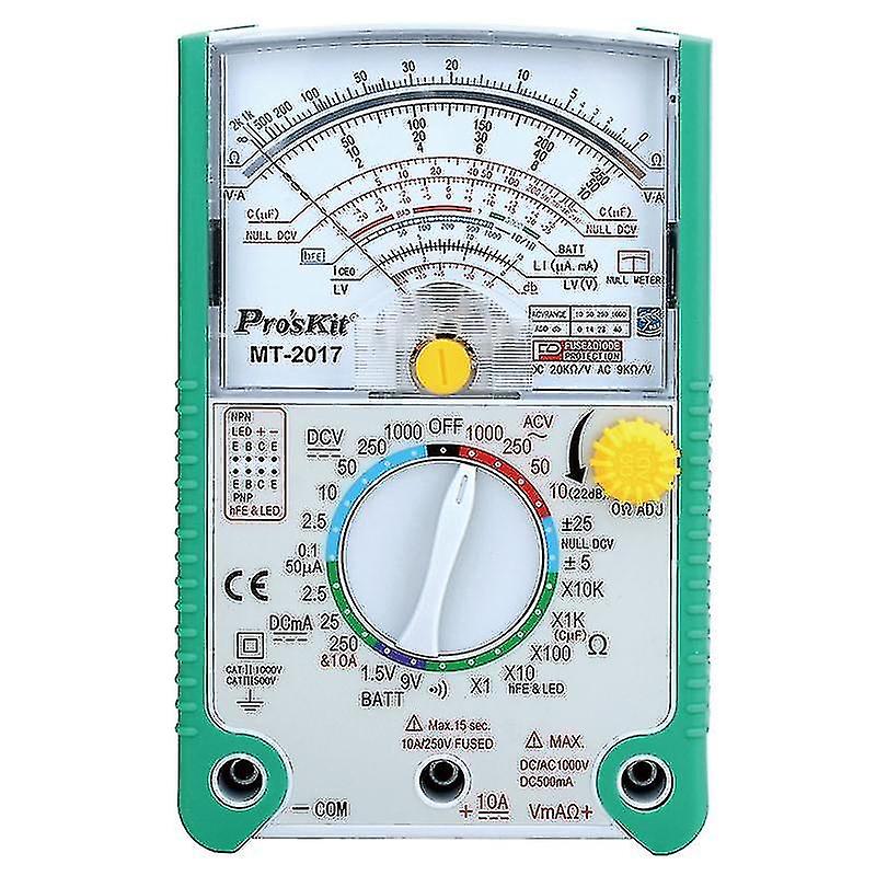 Proskit Mt-2017 Ac/dc Lcd Protective Function Analog Multimeter
