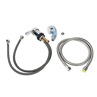 Blue High Pressure Sprayer & Brush Set 23.6in, Shampoo Bed Faucet With 47.2in Hose, Hair Spa Accessory Kit L - Essential for Salon & Home Use
