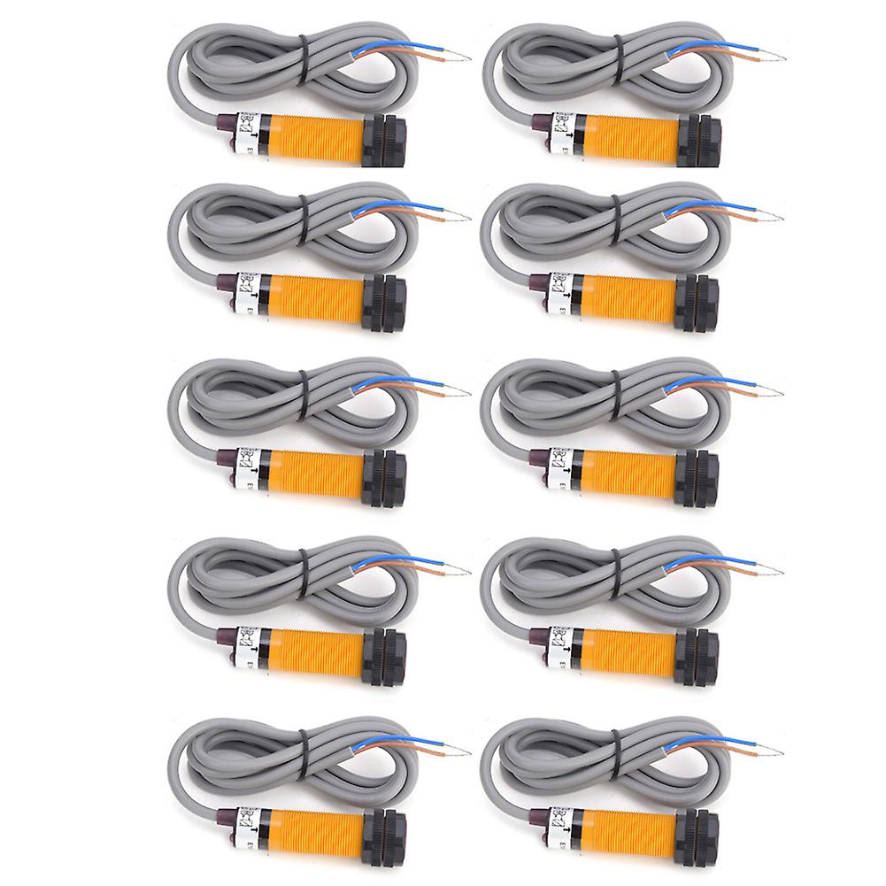 5 Pairs JYIO Through Beam Photoelectric Switch Sensor NPN Normally Open 6-36VDC 300mA