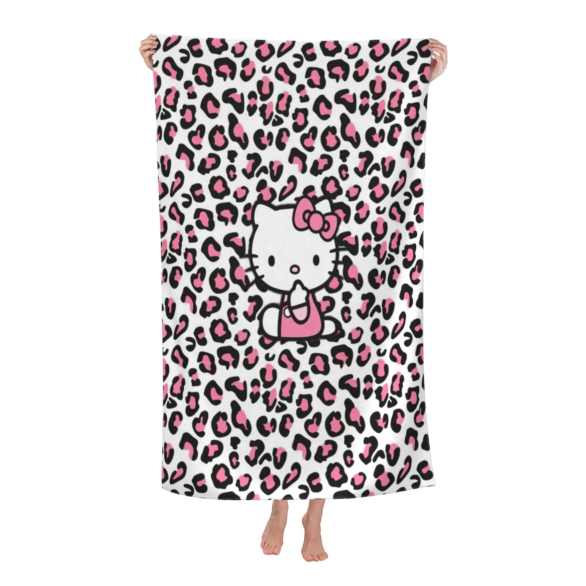 Hello Kitty Beach Towel, Large Microfiber Bath Towel