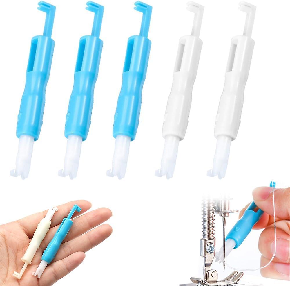 5 PCS Sewing Needle Inserter Automatic Needle Threader Needle Threading Tool for Sewing Machine (5)