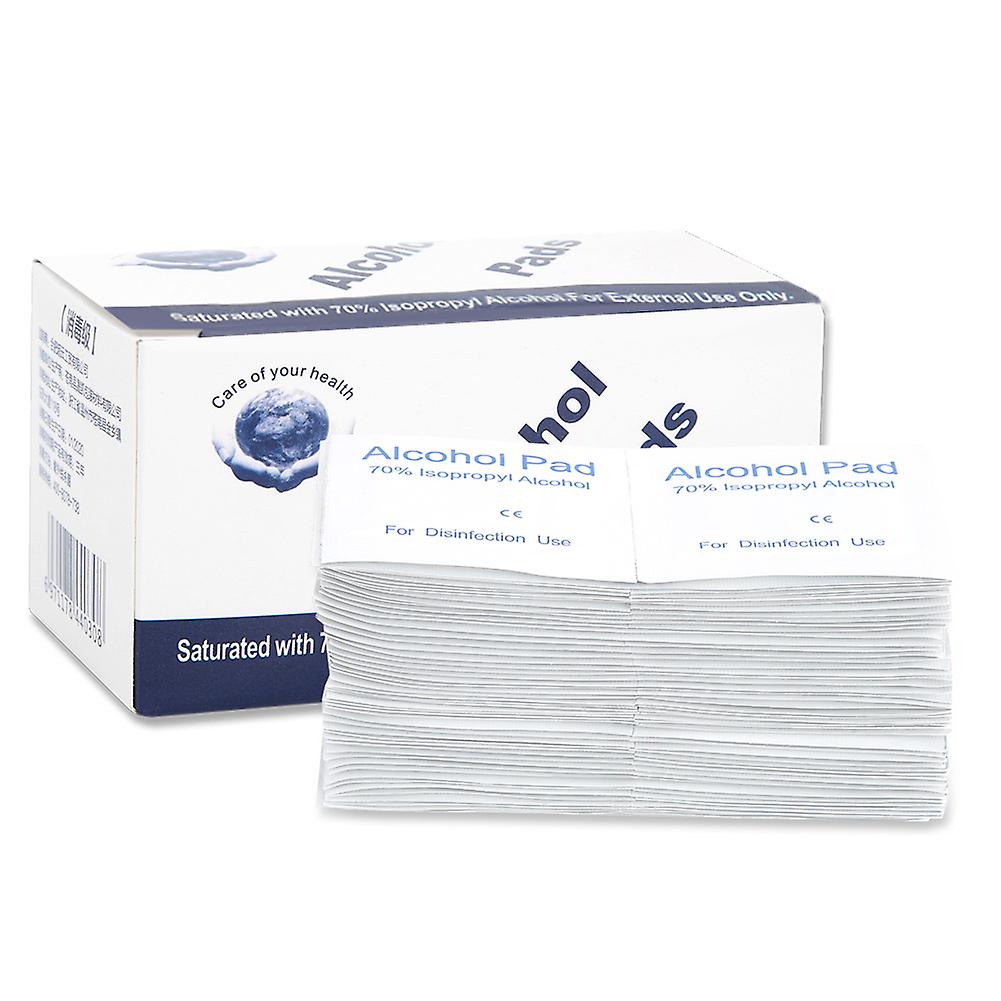 100Pcs\/Box Safe Disposable Tissue Pad Single Use Cleansing Wet Tissue for Daily Use