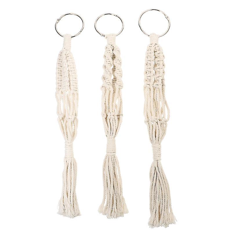 3pcs Cotton Rope Planter Baskets