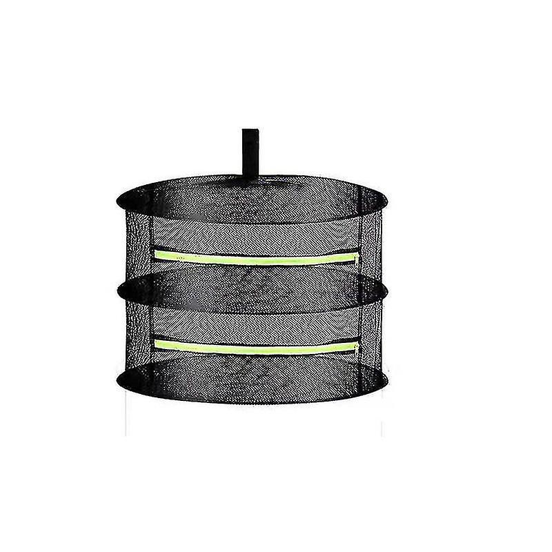 Layers Drying Net For Herbs Hanging Basket Folding Dry Rack Herb Drying Net Dryer Bag Mesh For Flowers Buds Plants Organizer