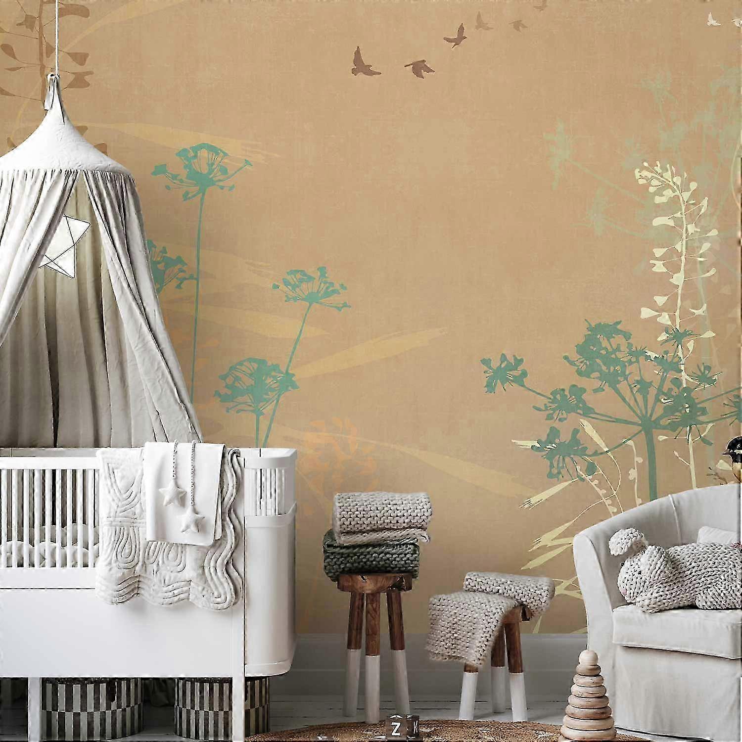 Wall Mural - Bird in the Meadow