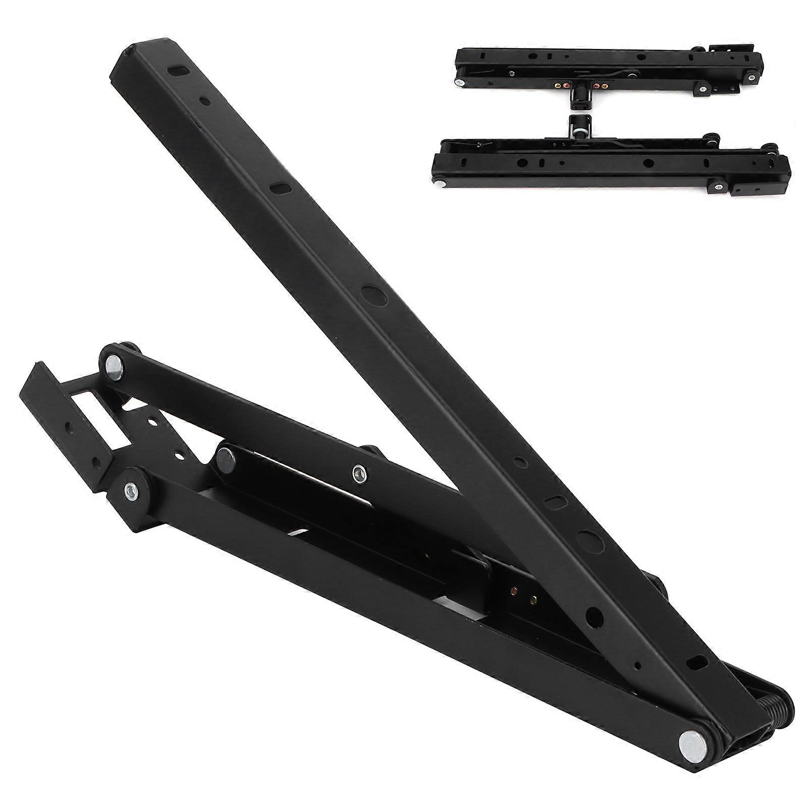 Folding Stool Hardware 370x86mm Steel Concealed Shoe Changing Accessory