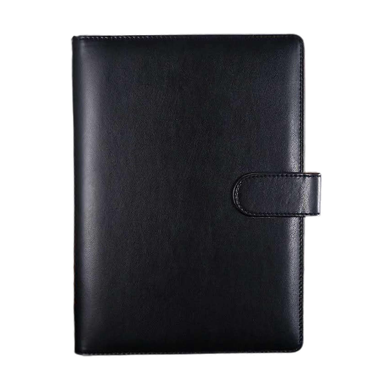 2023 Hot School Notepad Cover Notebook File Folder Refillable Portable PU Leather A5