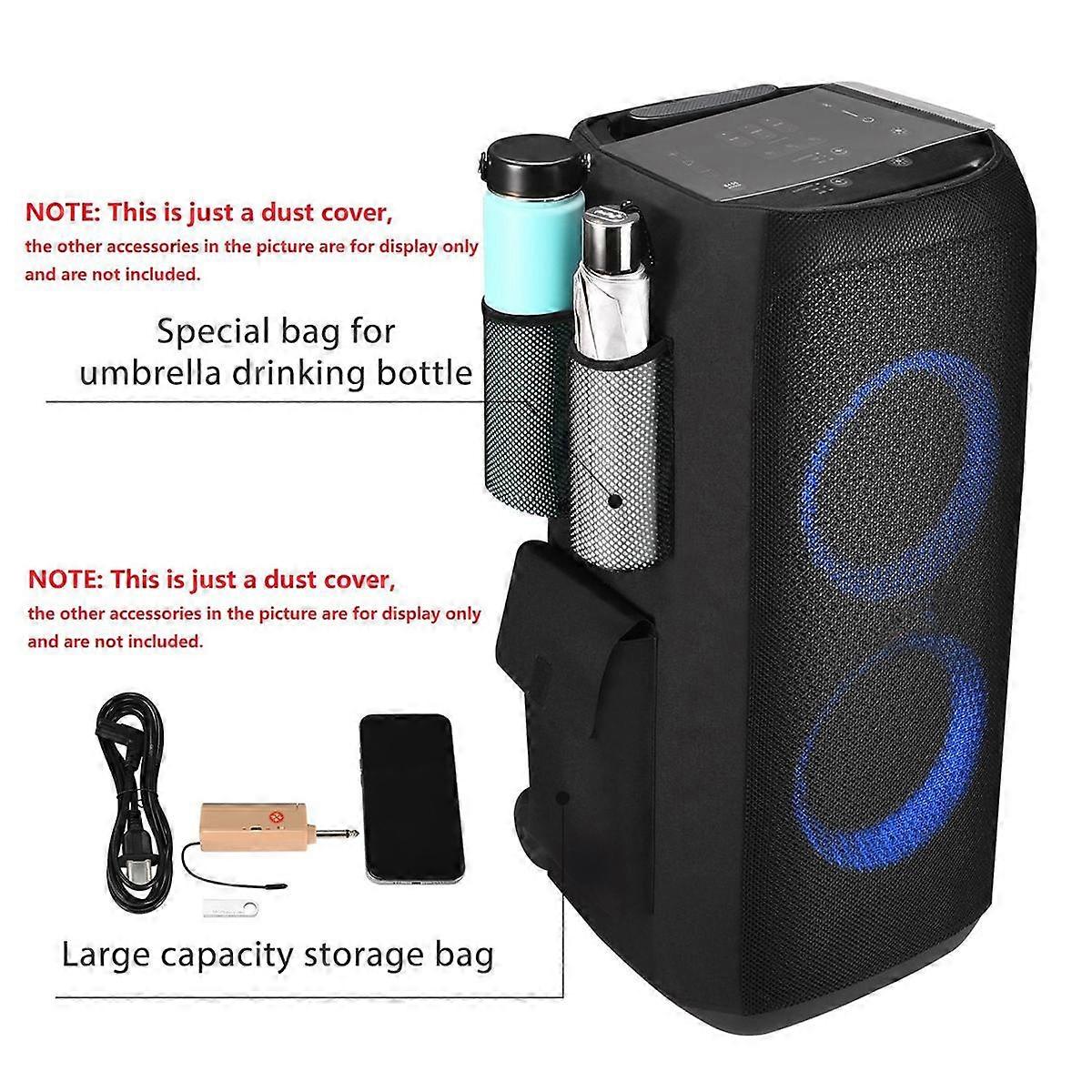 Dust Protection Case for Partybox 310 Speaker Carrying Cover Large Capacity Storage Bag Travel Protect Carrying Case