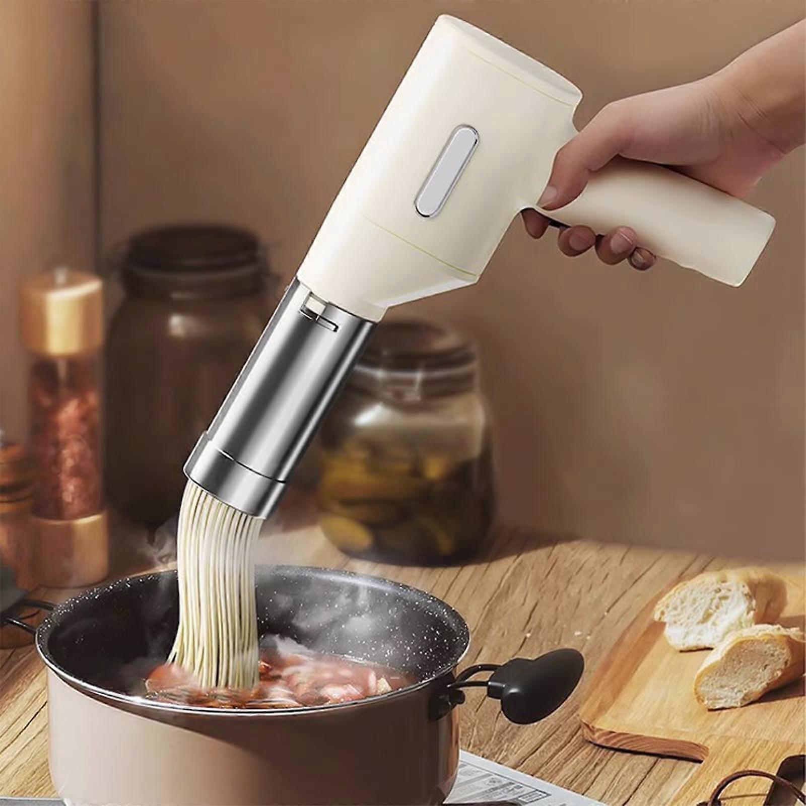 Weiß 5 Formen 4 Stück Set Home Cordless Elektrische Pasta Maker