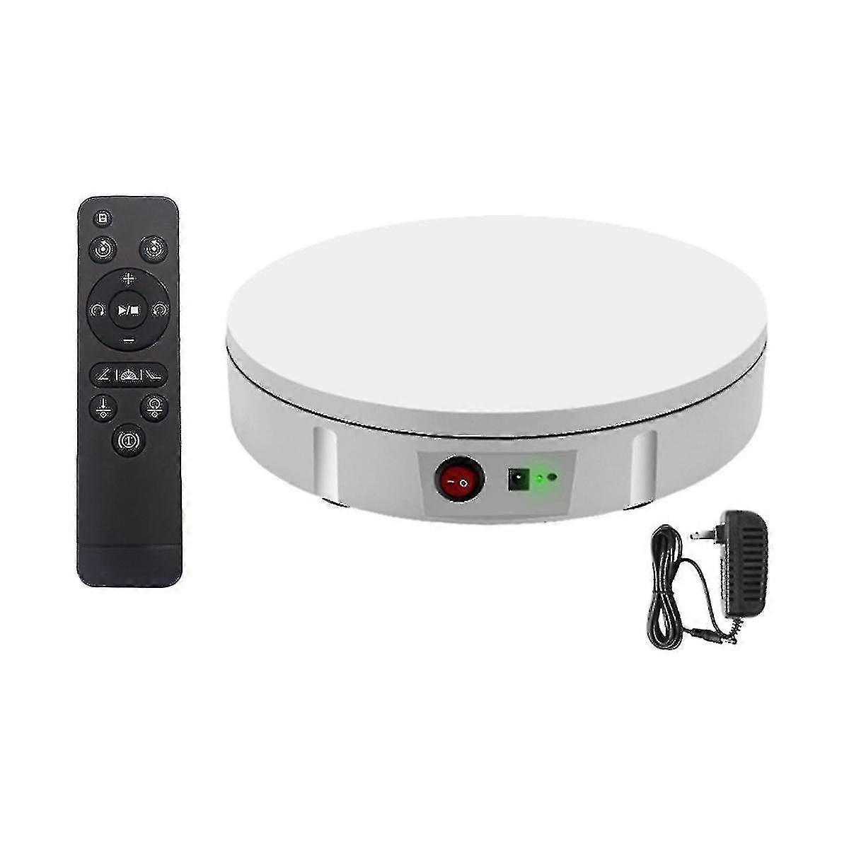 Automatic Electric Turntable, Rotating Jewelry Stand Rechargeable Rotating Display Stand