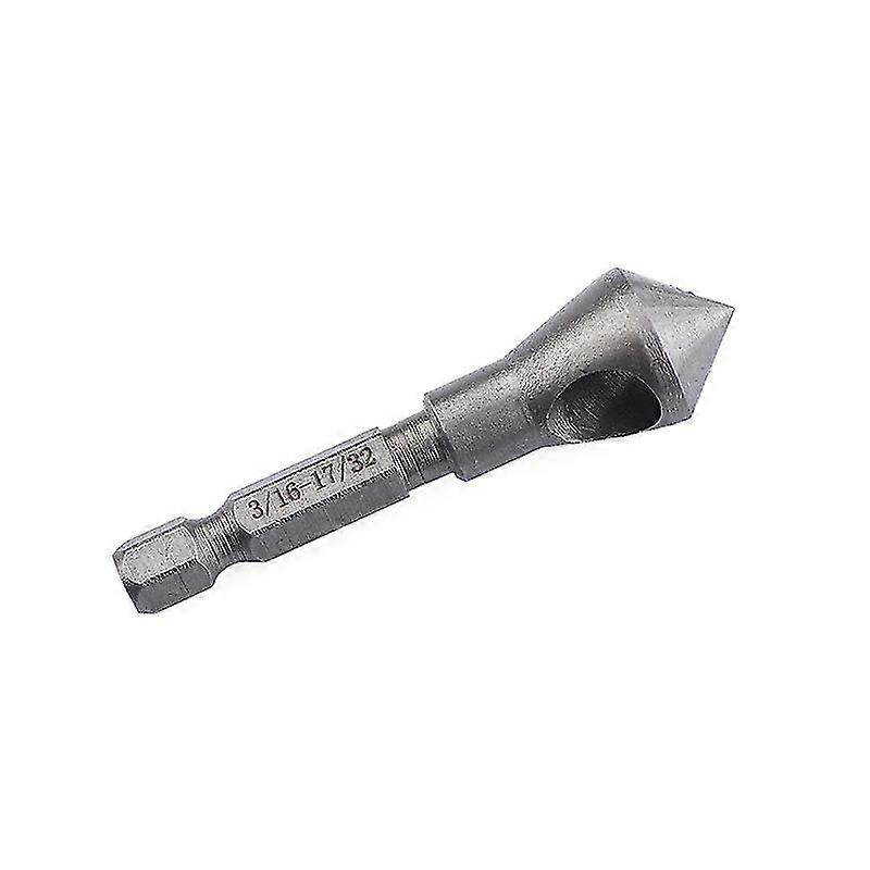 Burr Chamfering Drill Bits High Hardness Internal Chip Countersink Hex Shank Deburring Tool