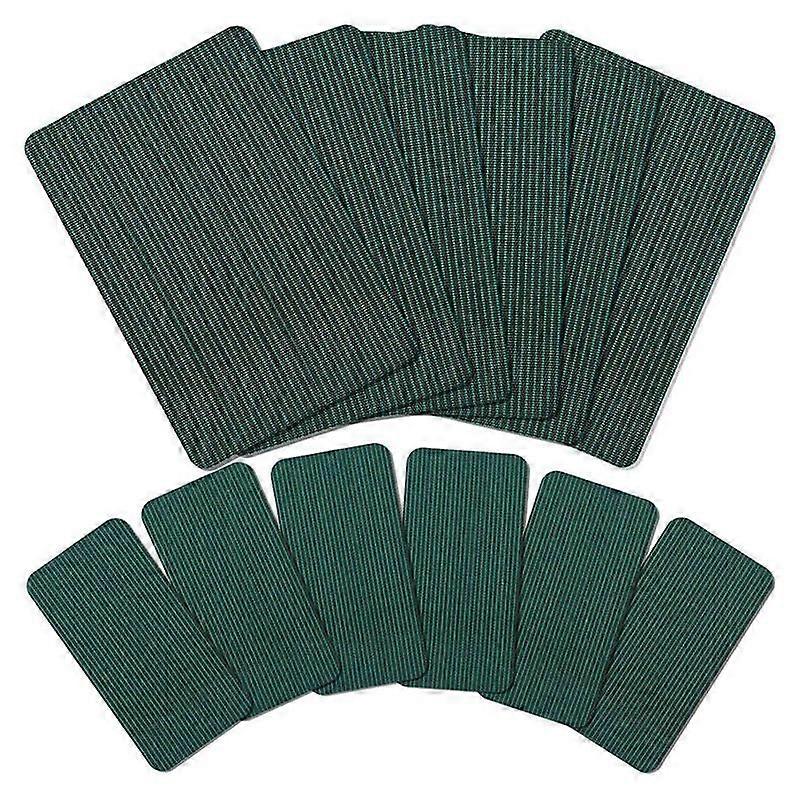 12Pcs Pool Cover Patch,12X8In/4X8in Pool Cover Patches Self Adhesive Pool Cover Repair Kit for Swim