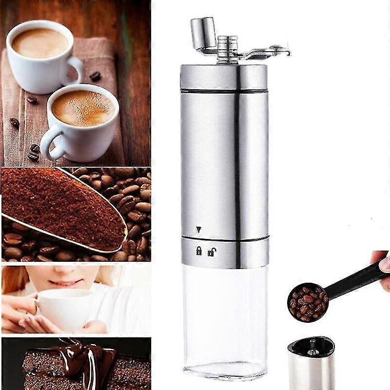 manual grinder conical ceramic burr steel portable stainless