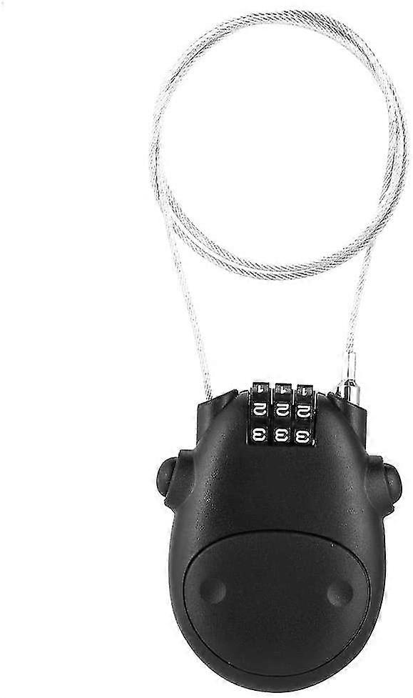 3-digit combination lock, padlock