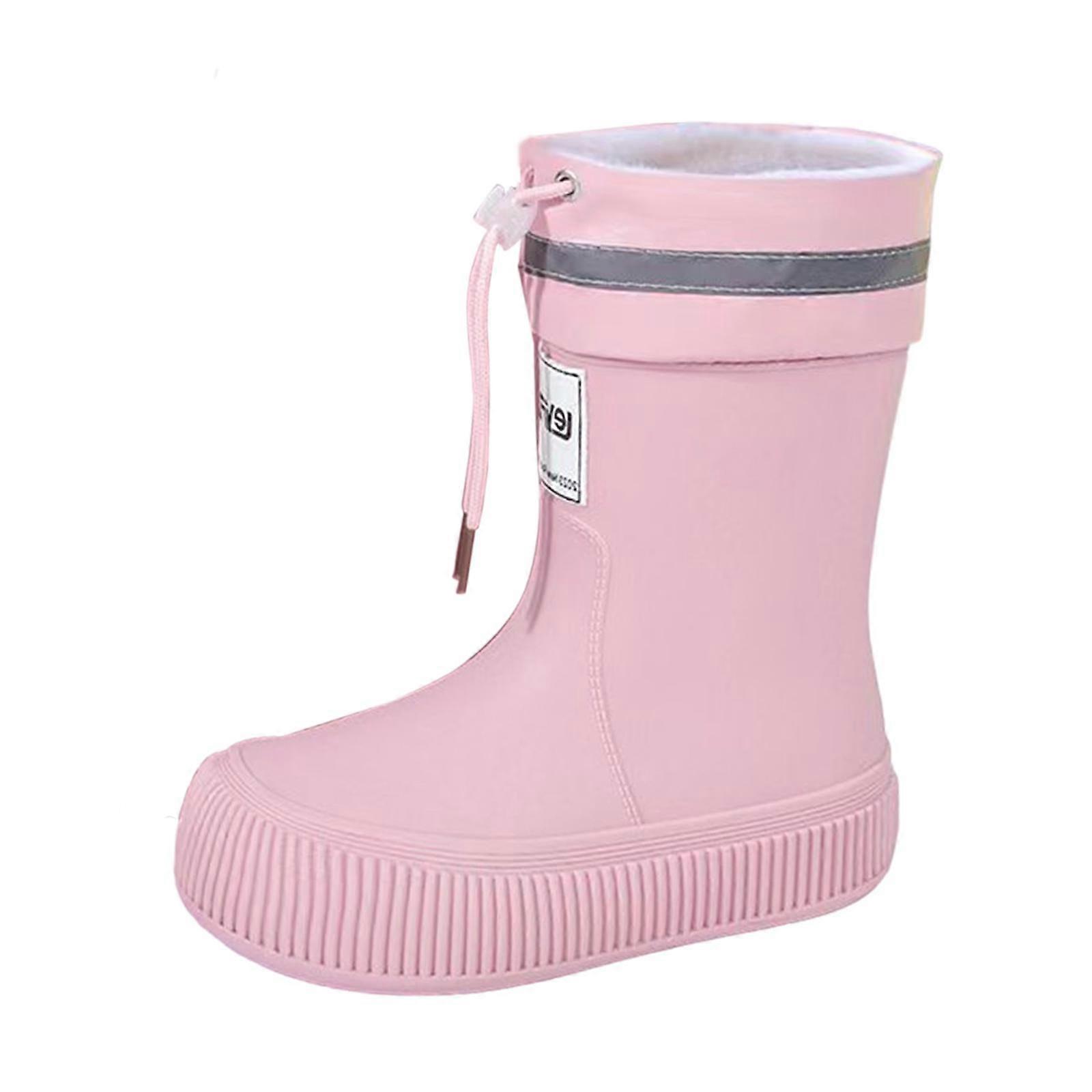 Rain Boots Solid Anti-slip Multipurpose Women's for Farming Angling Domestic A