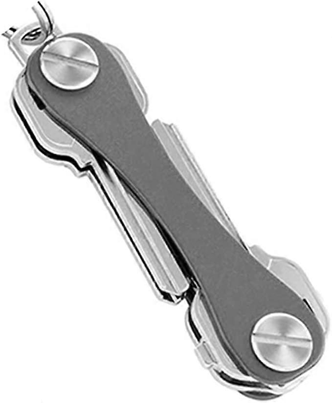 Key Ring Organiser,The Compact Key Holder and Pendant Organiser (Up to 12 Keys,Red)