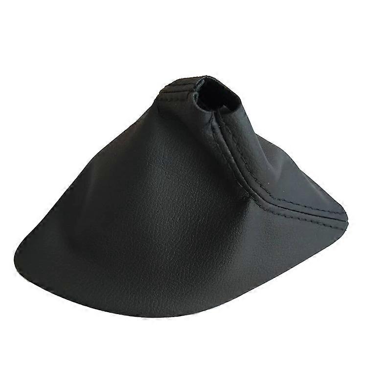 Right manual speed change joystick, black leather boot for BMW 1 E81 E82 E87 E88 Seniors