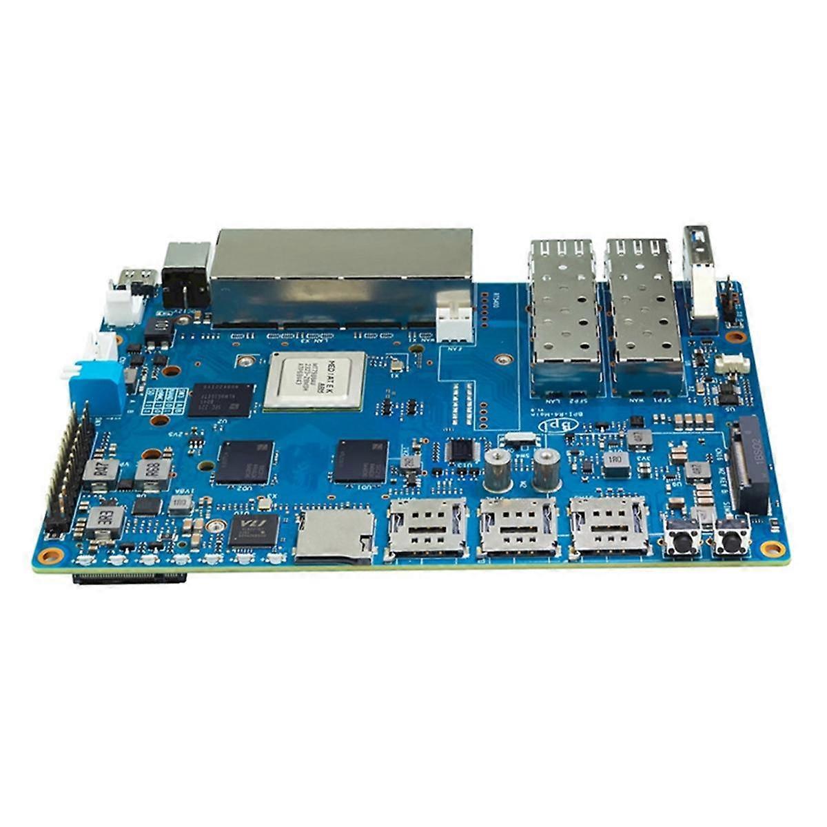 For Banana Pi -R4 MT7988A Quad-Core Arm -A73 4GB DDR4 8GB EMMC Smart Router Board