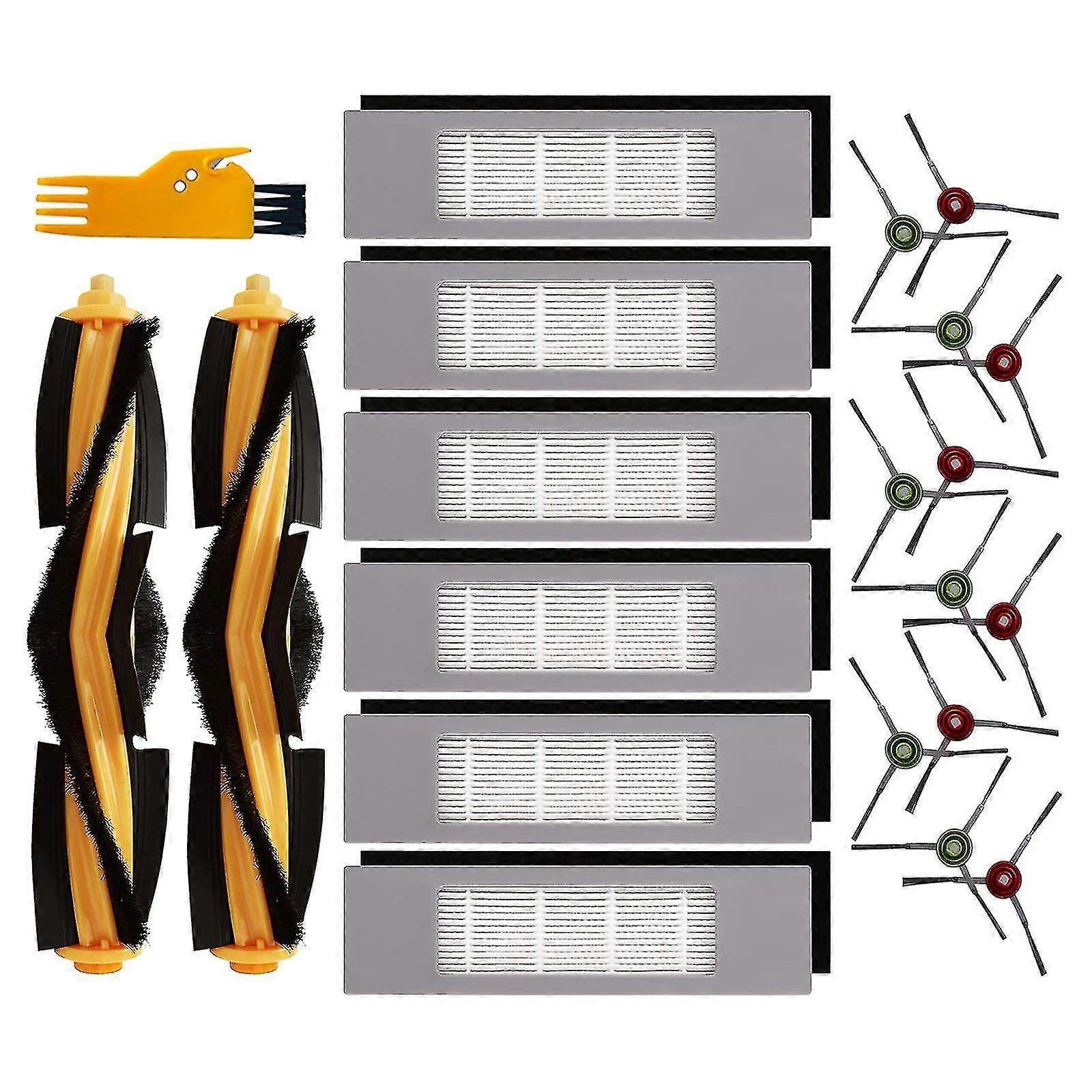 Hepa Filter Main Brush Side Brush Replacement Parts For Ecovacs
