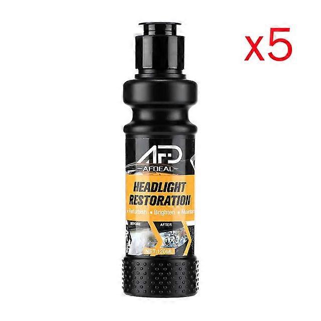 120Ml Car Restoration Polishing Kits Headlamp Scratch Remover Cleaning Paste Remove Oxidation Headlight Polish Liquid