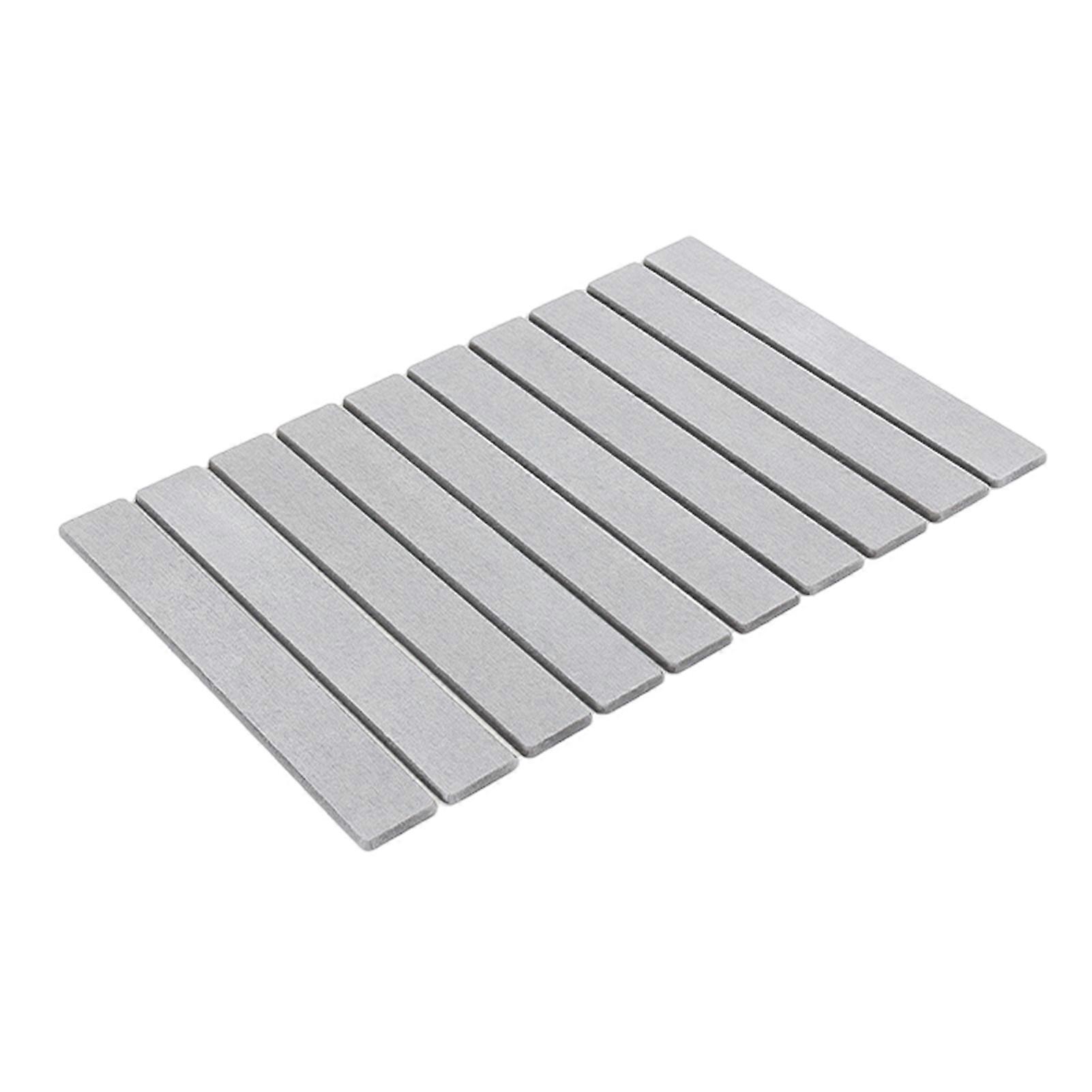 Drying Mat Fast Dry Super Absorbent Foldable Floor Mat Eco-Friendly Diatomaceous Earth Drying Mat for Kitchen Bathroom