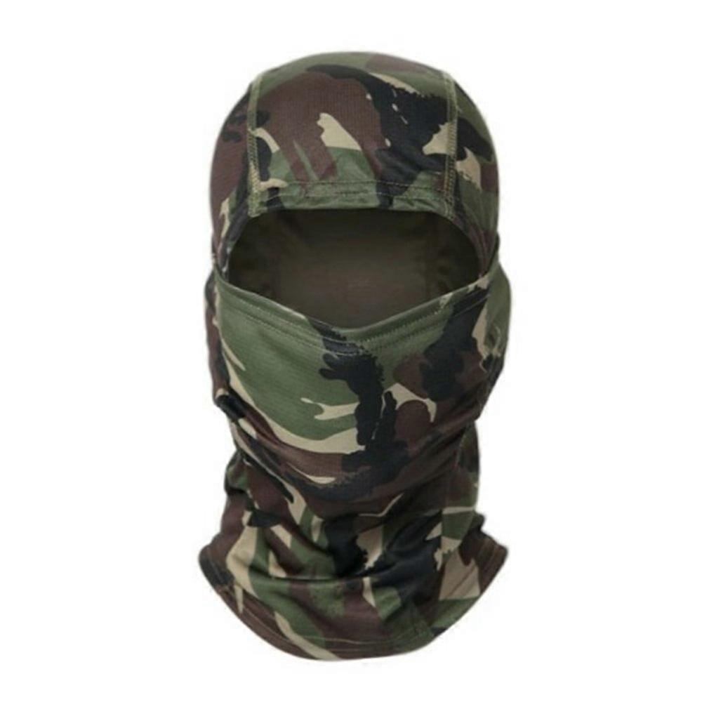 18 Color Multicam CP Balaclava Camouflage Tactical Airsoft Mask Paintball Bicycle Army Military Helmet Liner Full Face Hat Men