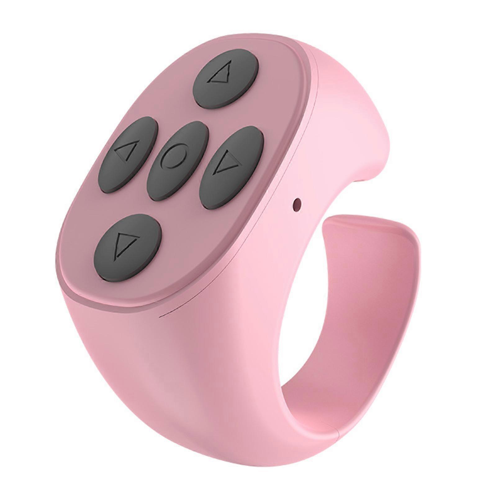 Remote Control Ring Mini Wearable Long-distance Low Power Consumption Long Battery Life Page Turning Wireless Bluetooth-compatible Mobile Selfie