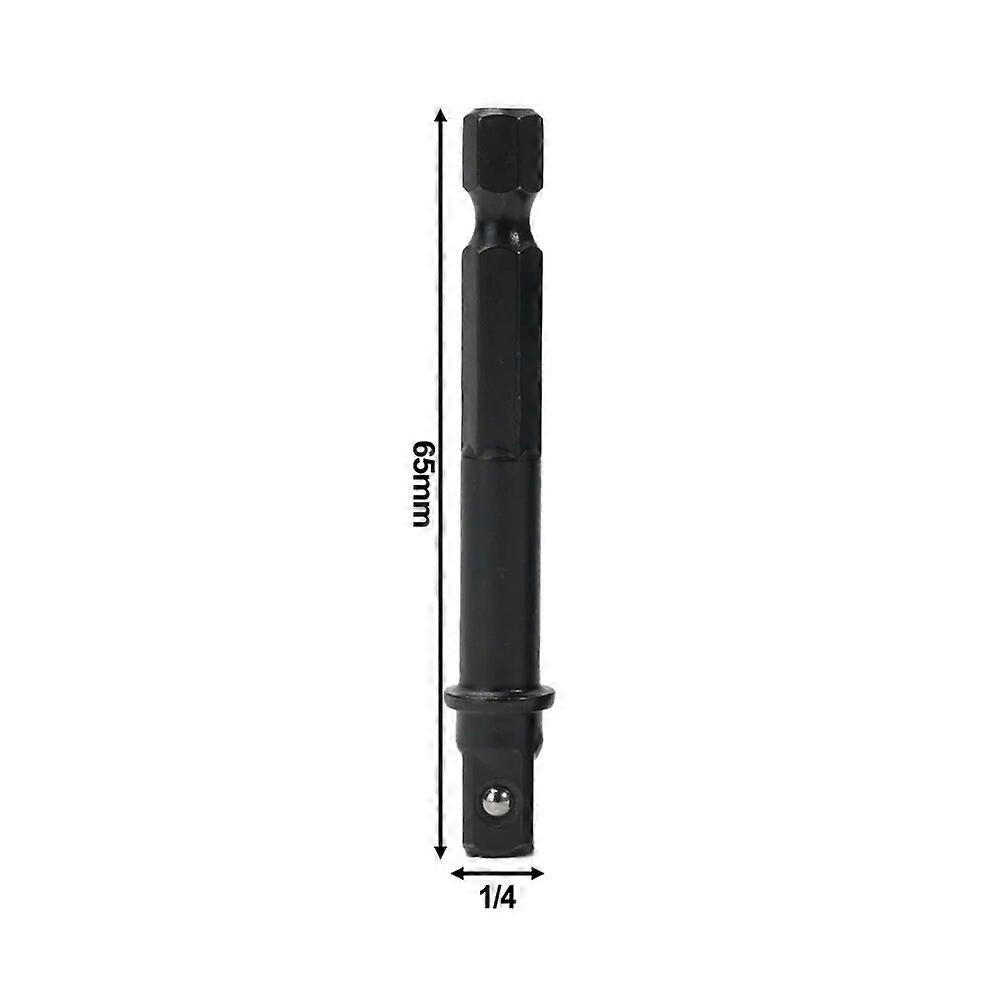 1/4pcs Impact Socket Adapter 1/4 Inch Shank Drill Bits Extension Rod For Impact Driver Hex Shank Extension Drill Bits Power Tool