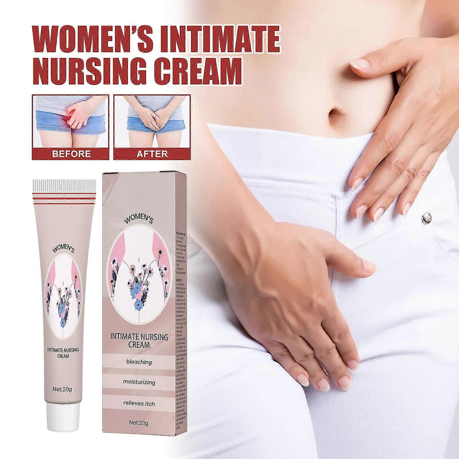 Instant Itch Relief Cream til kvinder, styrke feminine private dele kløe behandling & lugtblok creme til sundhedspleje