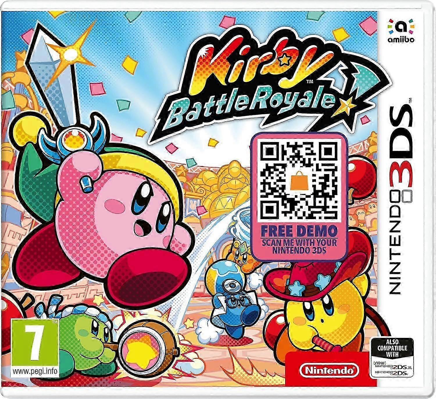 Kirby Battle Royale 3DS Game