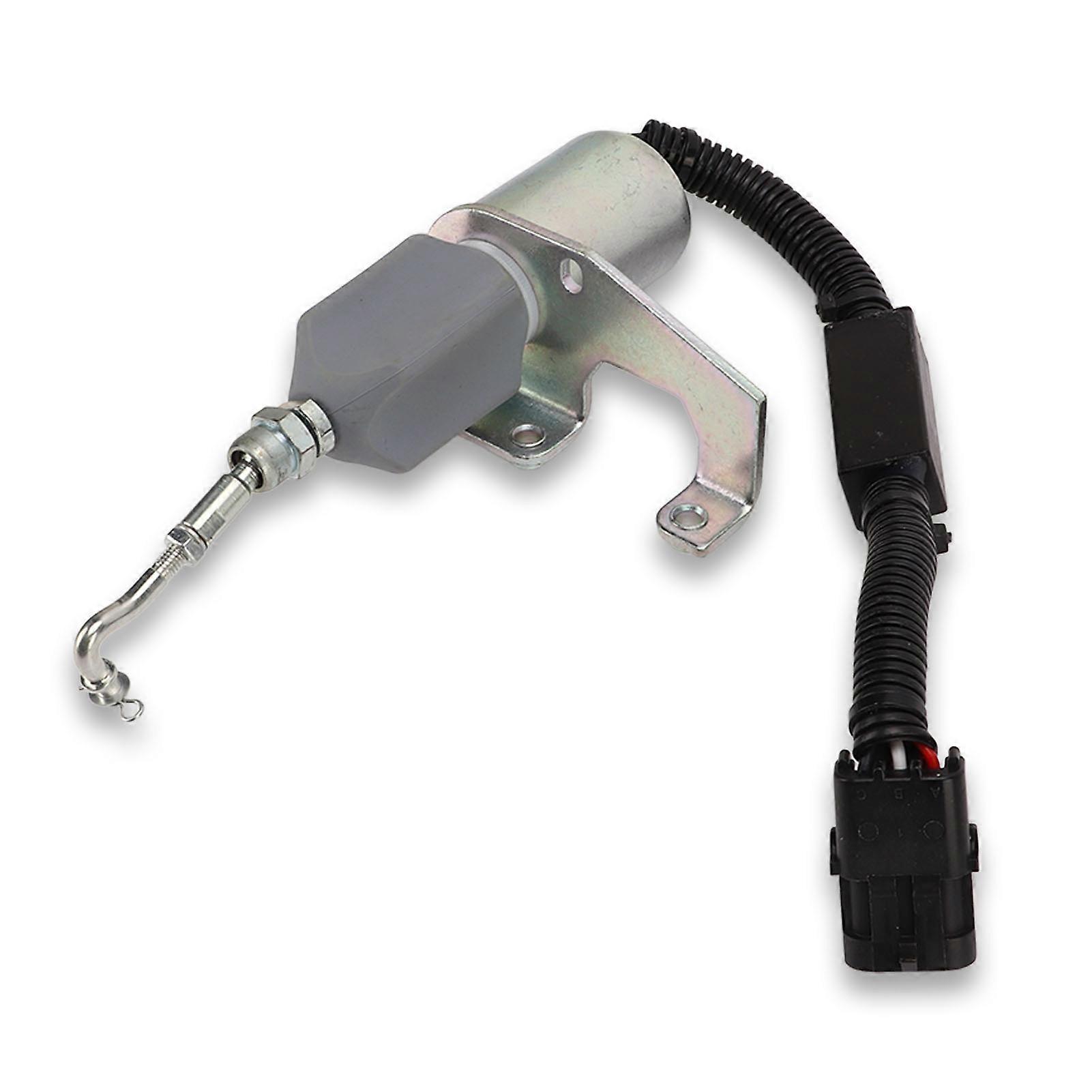 Engine Stop Solenoid Valve C4942879 4942879 DC24V Plug and Play Replacement for Cummins