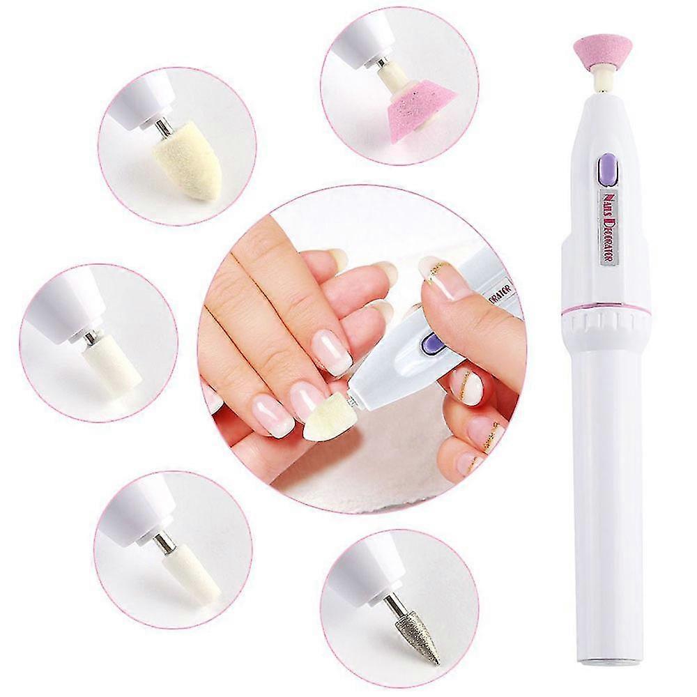Electric Nail Files For Beginners, Compact Nail Drill Machine Set