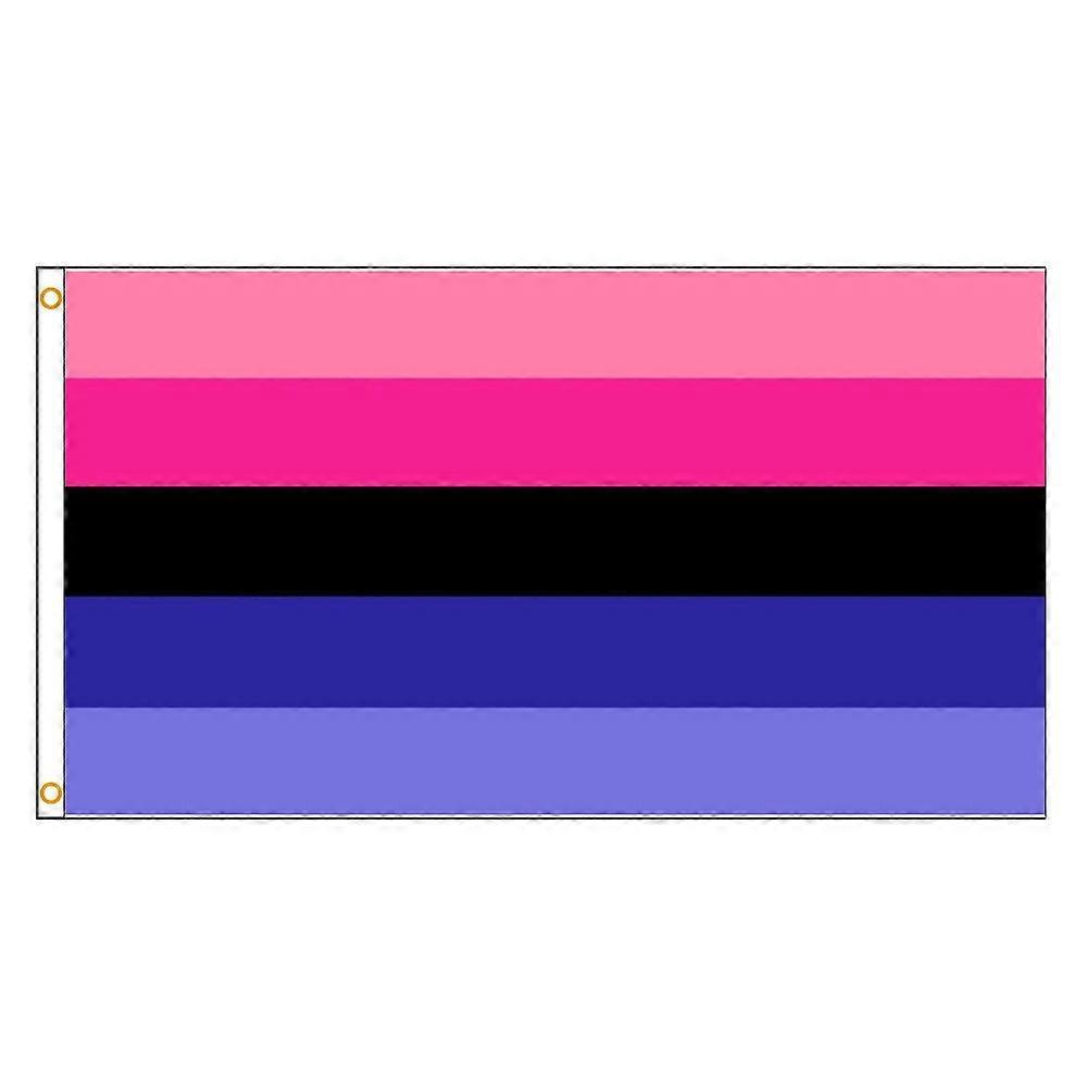 pride rainbow omnisexual flag 90*150cm