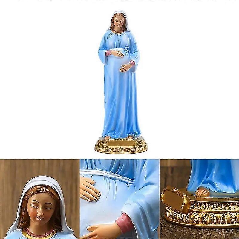 Statua Santa Rosa resina dipinta a mano 25 cm | vendita online su