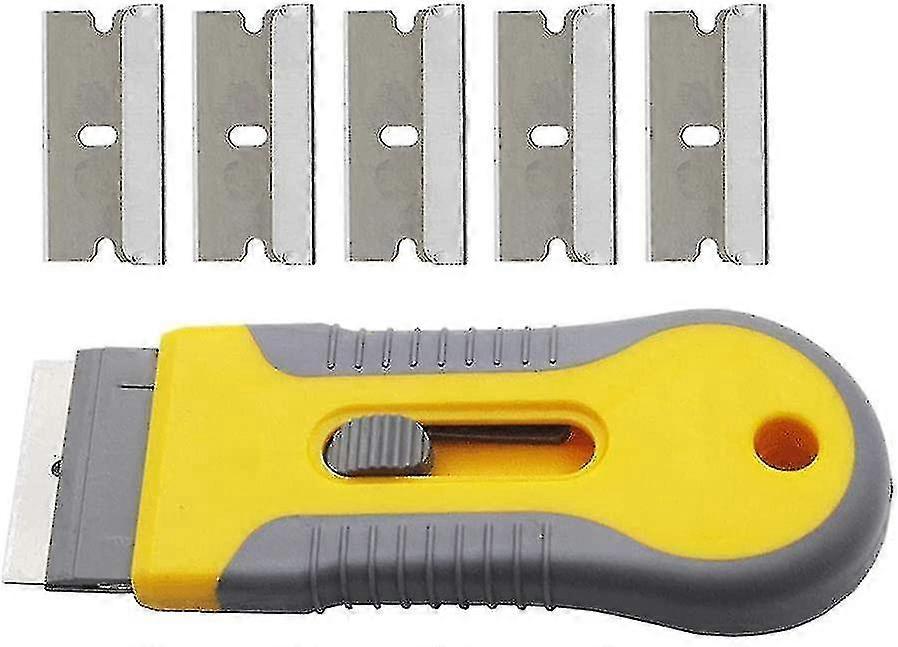 Glass Scraper Tile Paint Ceramic Mini Wallpaper Razor Scraper Plastic Handle
