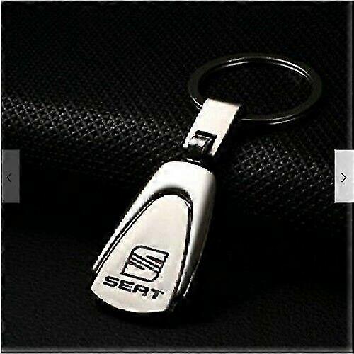 Seat keyring key ring keyring chain silver
