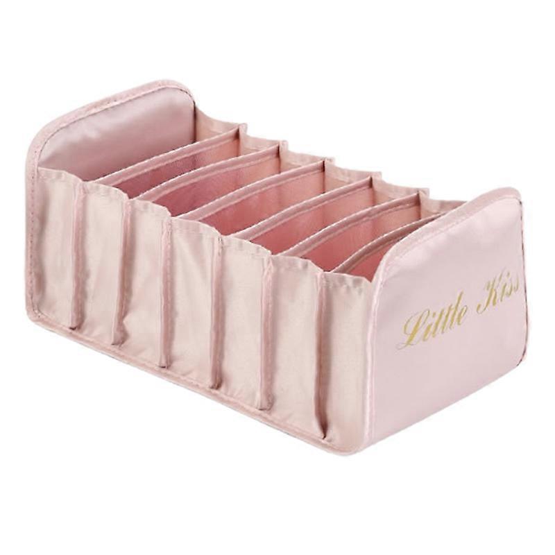 Socks Organizer Multi Compartments Large Capacity Fabric Foldable Divided Clothes Container Case Home Supplies