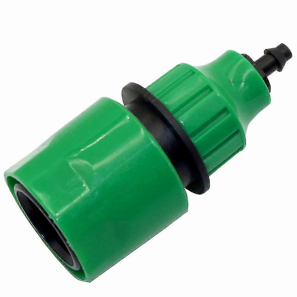 2 Pcs Fast Coupling Adapter Drip Tape For Irrigation Hose Connector With 1/4 &quot;barbed Connector Garden Irrigation Garden Tools