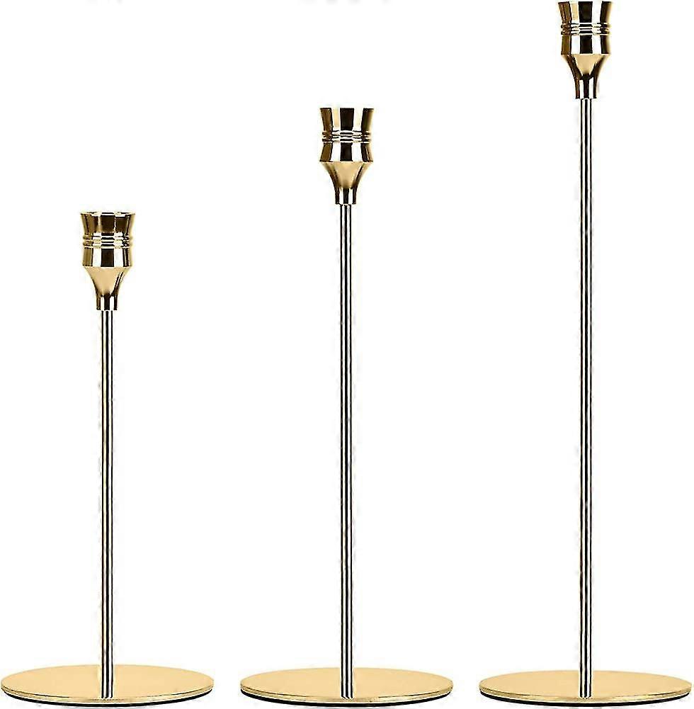 3 Sets Of Candlesticks Of Different Sizes, Heilwiy 24/29 / 34 Cm Candlesticks Gift