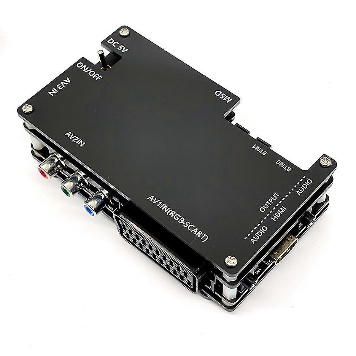 Ossc V1.7 Open Source Scan Converter -kompatibler Adapter für Ps2 für PC Engine Retro Us Plug