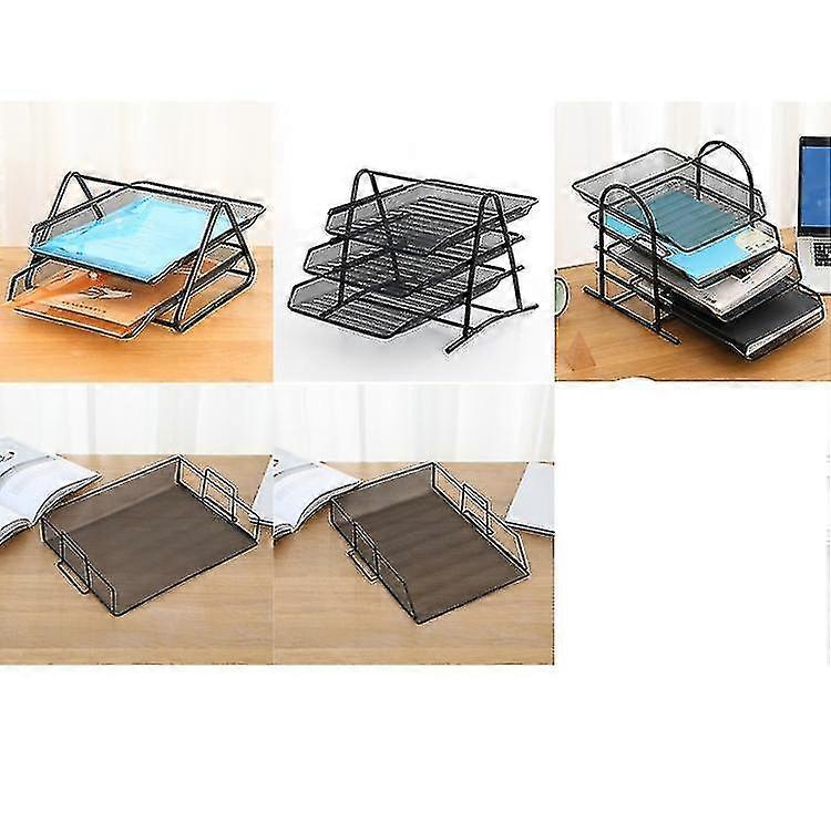 Net-shaped File Rack ,style: Two-layer